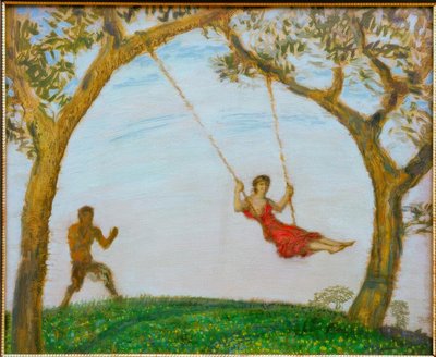 The Swing by Franz von Stuck